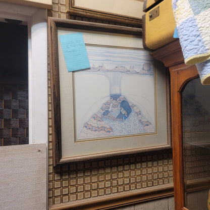 SECONDHAND SANDIES:  artwork: Come by and take a look, as it is always changing
