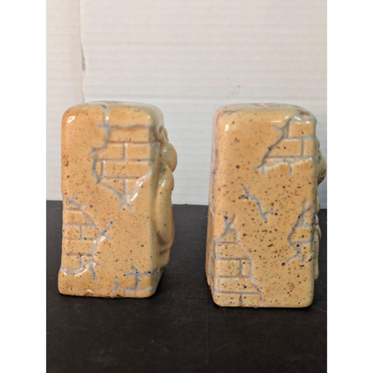 Vintage Southwestern Ceramic Kokopelli Salt and Pepper Shakers Set