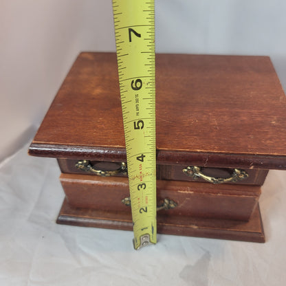 Small wood jewelry box
