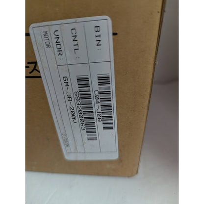 New Mitsubishi GM-J Geared Motor Model GM-JB 90W 4P 3 Phase 37.35/45 PRM 50/60Hz