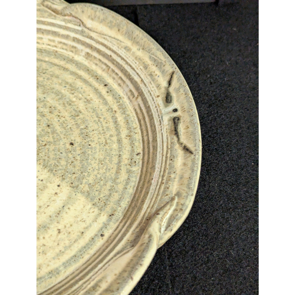 George Griffin Pottery, Sopchoppy Florida Handmade Art Pottery Plate 11"