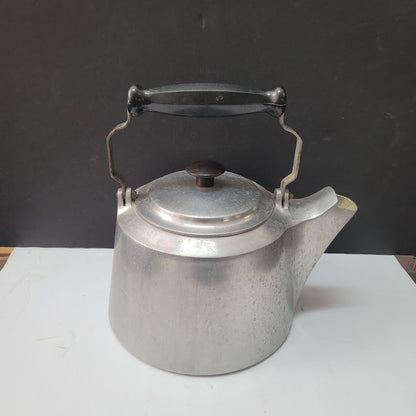 MIRACLE MAID Advance Casting G2 Cast Aluminum Teapot Tea Kettle Coffee CAMPING