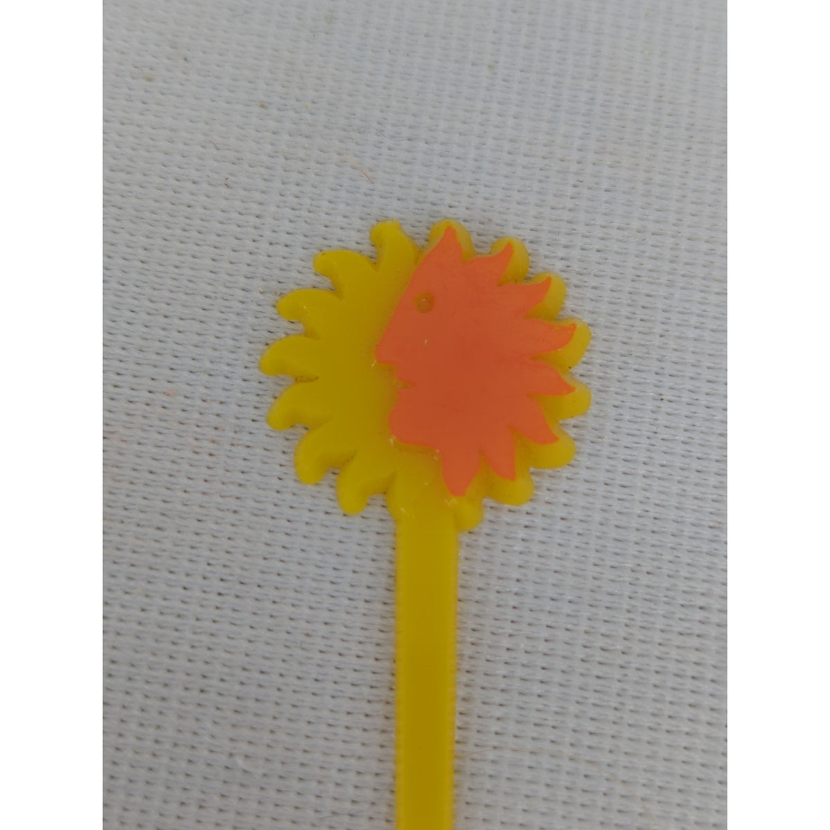 Vintage National Airlines Plastic Cocktail Pick / Stirrer Swizzle Sun King
