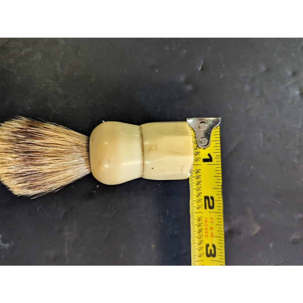 Vintage STAY USA 1950s Celluloid B1030 badger Bristle Shaving Brush