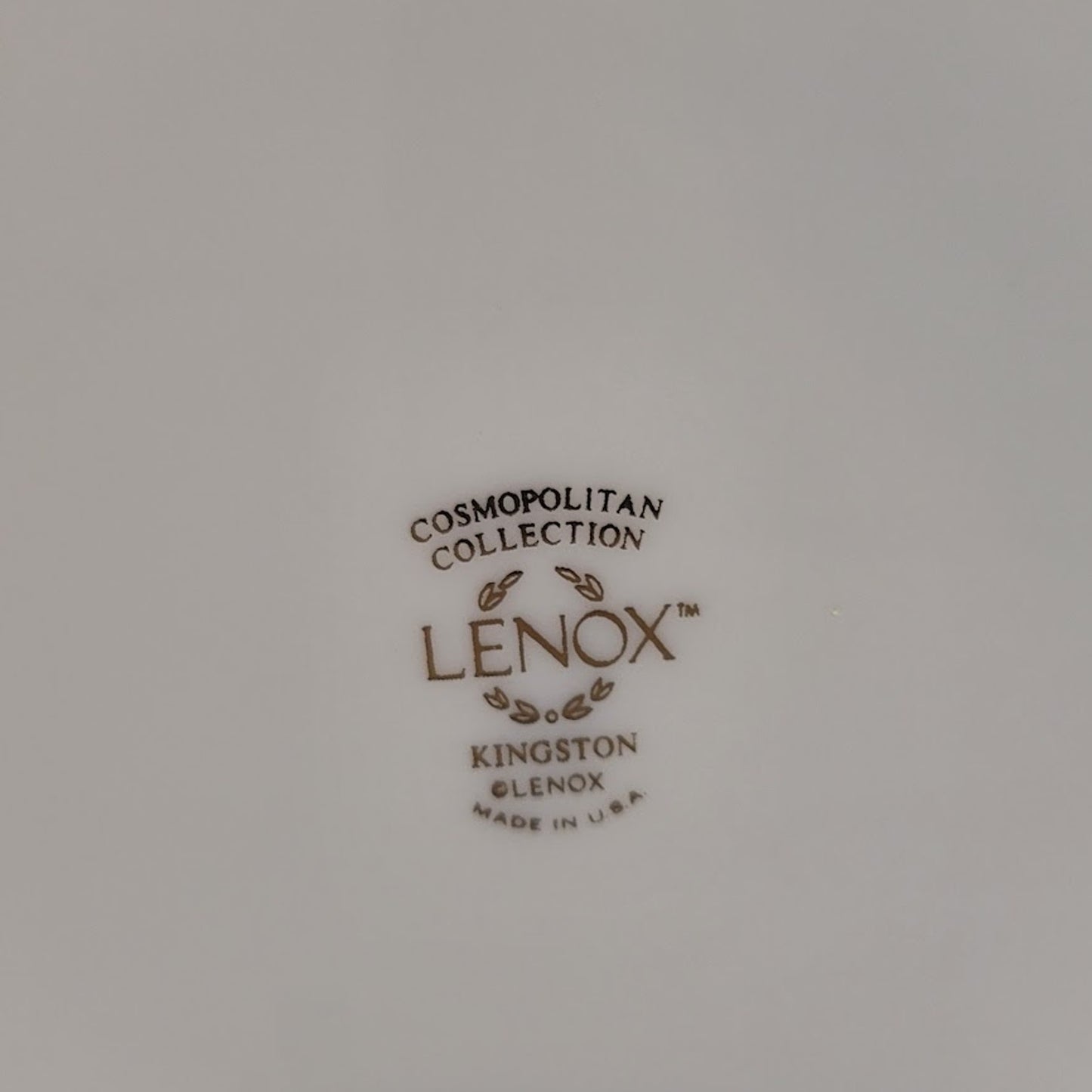 LENOX Kingston Bread & Butter Plate Set of SEVEN 7 Blue Platinum rim Fine china