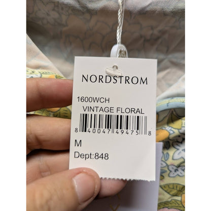 Wayf Naomi Floral Print Button-up Shirt Size Medium NEW Casual