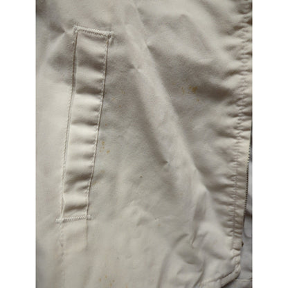 vintage white national bowling association jacket 1990s Size Large collared