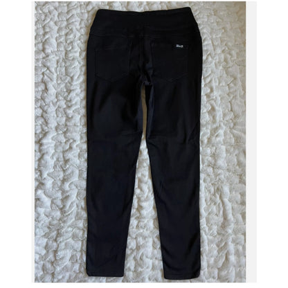 Seven7 Women's Size 22W ULTRA HIGH RISE LEGGING PULL ON TUMMY TONER Black Pants