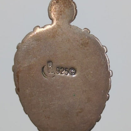 Relios Carolyn Pollack Sterling Silver Turquoise South western Dangle Tribal