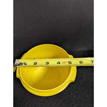 Vintage Tupperware Sunshine Yellow Servalier Mixing Bowl NO LID