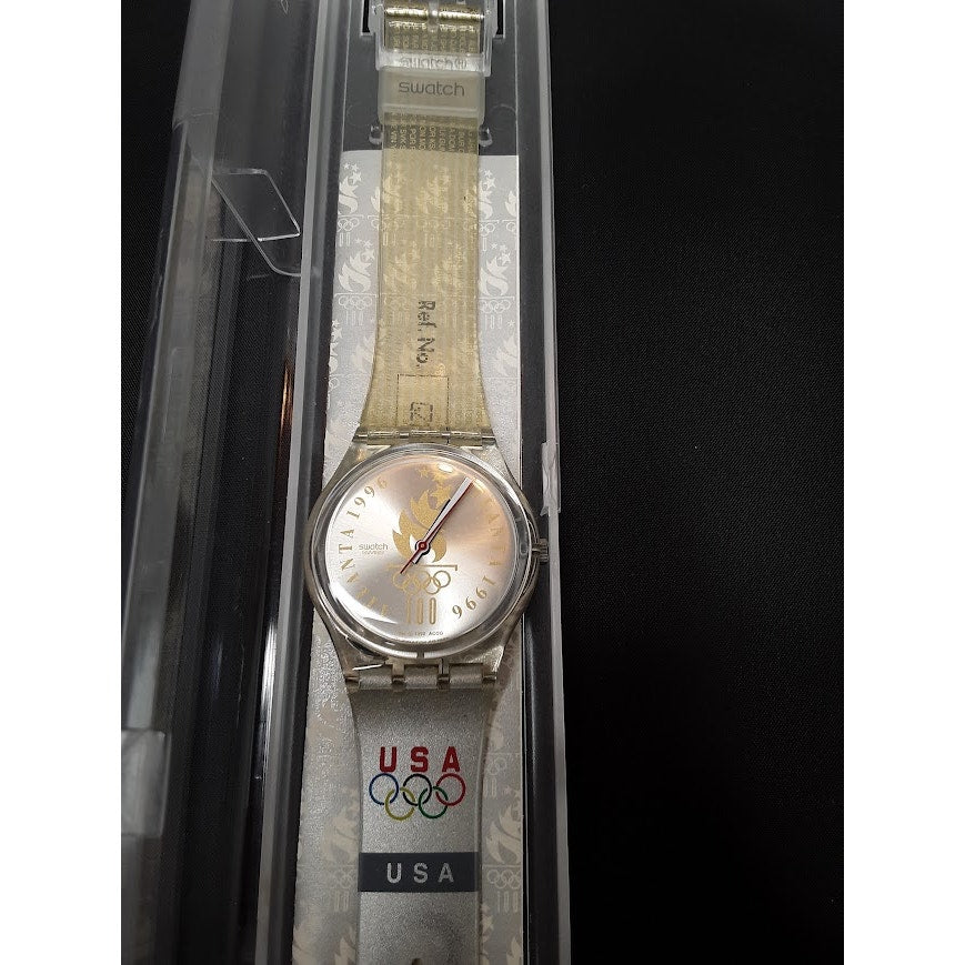 Vintage UNOPENED UNWORN 1996 Swatch Atlanta Olympic Team USA Special Exhibition
