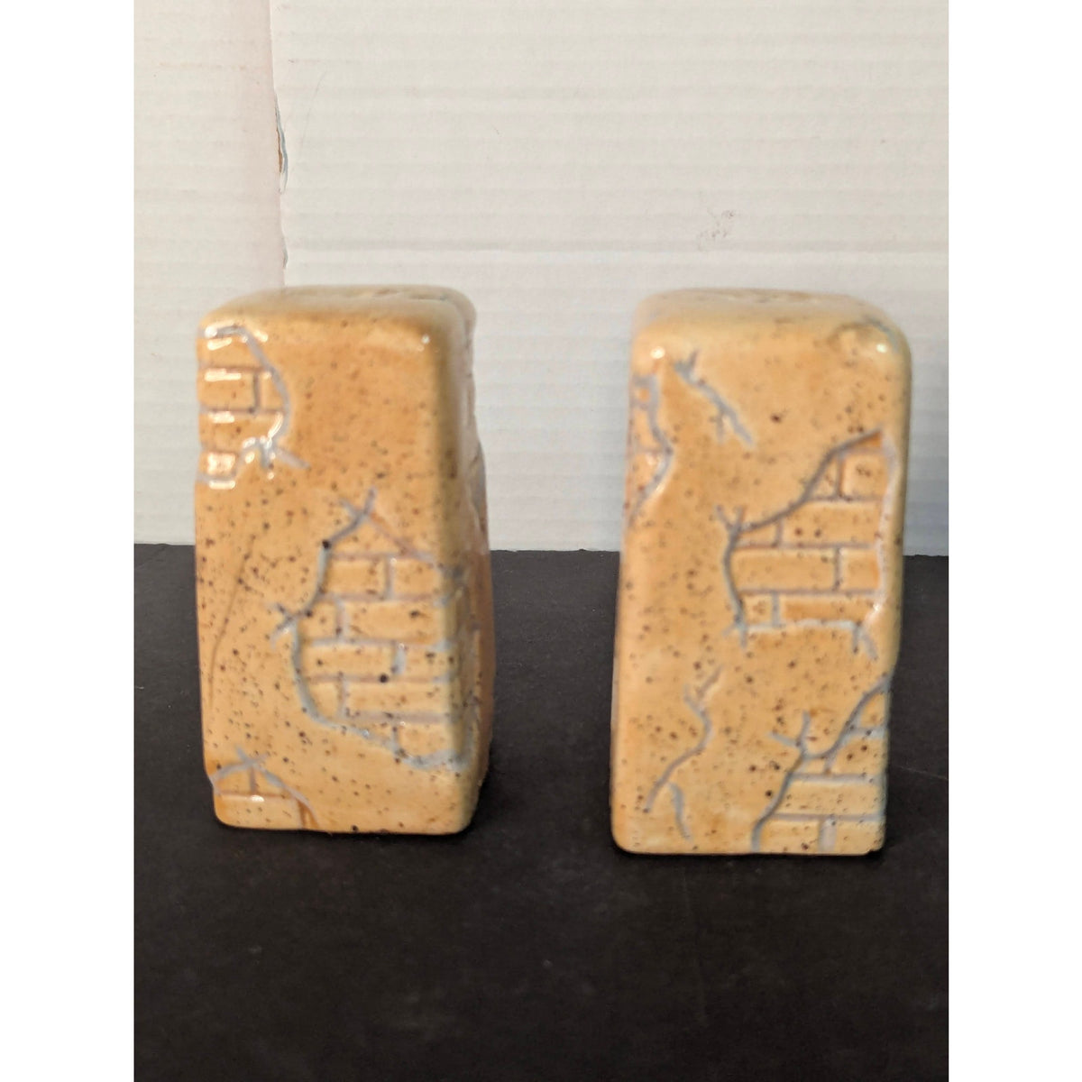 Vintage Southwestern Ceramic Kokopelli Salt and Pepper Shakers Set