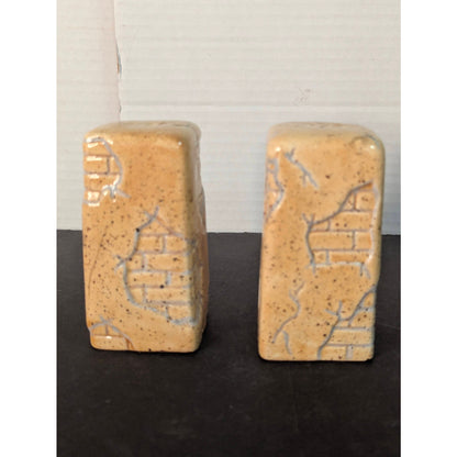 Vintage Southwestern Ceramic Kokopelli Salt and Pepper Shakers Set