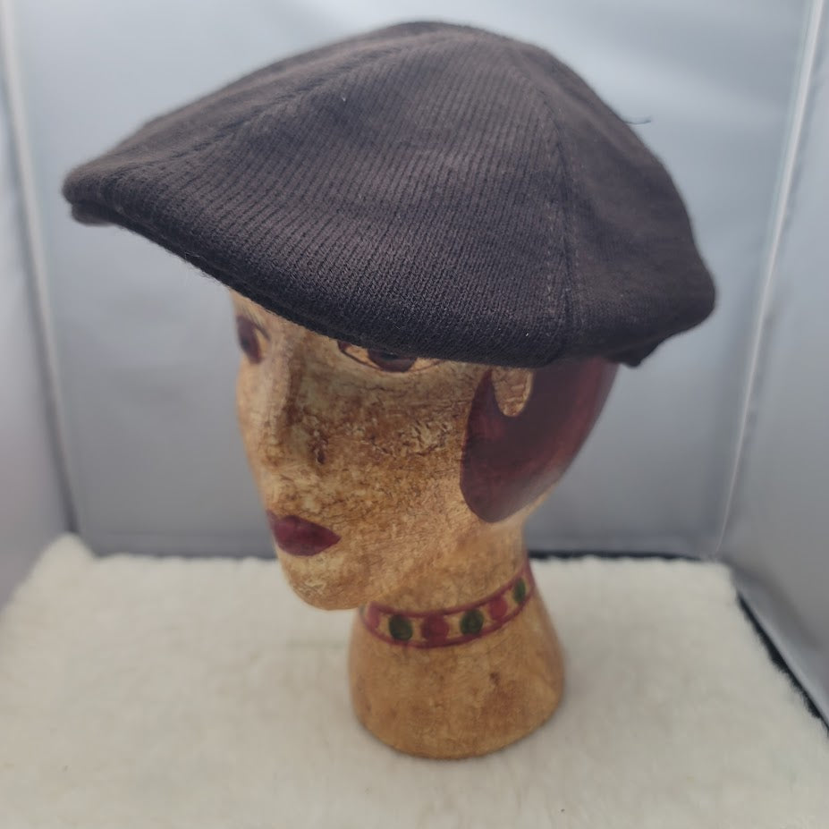 Cremieux Navy blue Knit Small Medium Paperboy Newsboy Gatsby Cabbie Scally Cap
