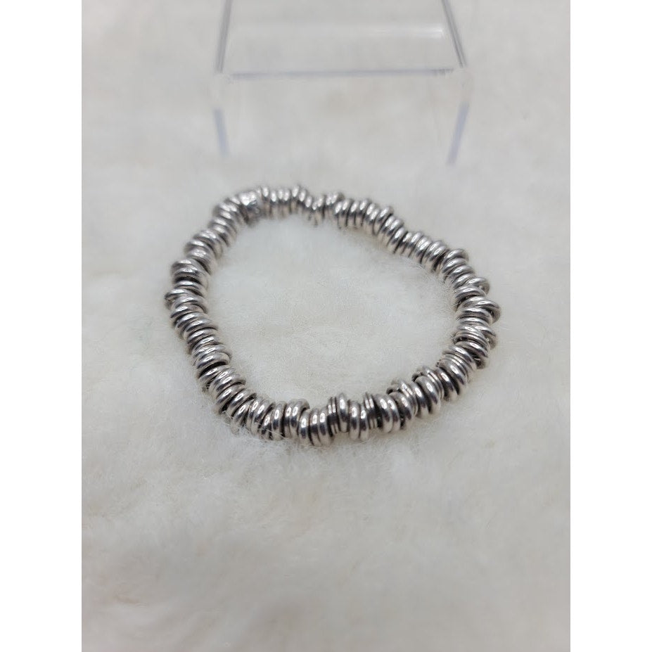 Links of London Sterling Silver Sweetie Bracelet 925 Heavy Y2K