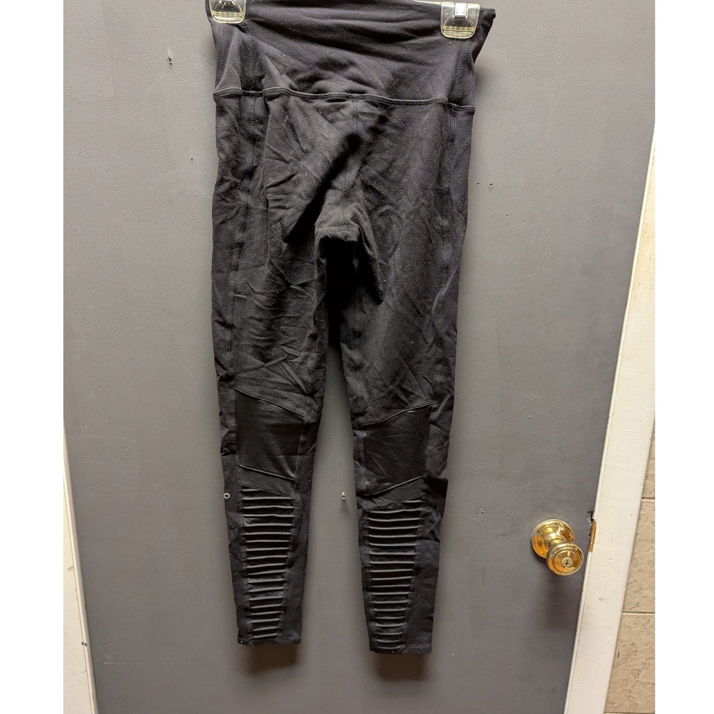 Alo Yoga Black Moto Leggings Women Size Small