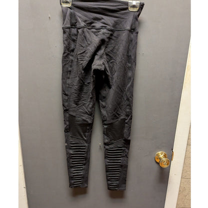 Alo Yoga Black Moto Leggings Women Size Small