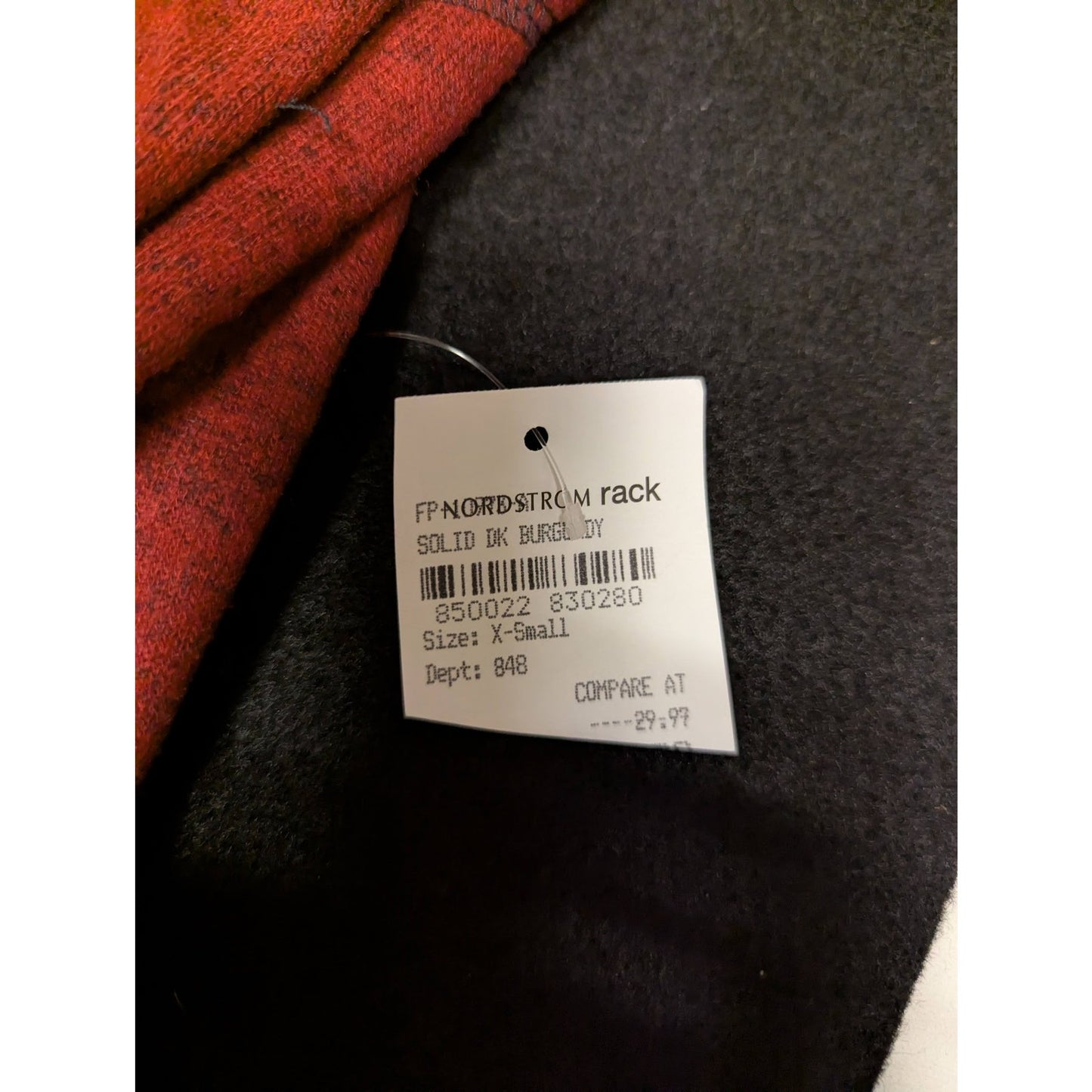 Freeloader Size XS burgundy jogger pants Hacci activewear sweats NEW