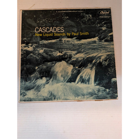 Vintage Paul Smith Cascades New Liquid Sounds Capitol Jazz Vinyl LP Record