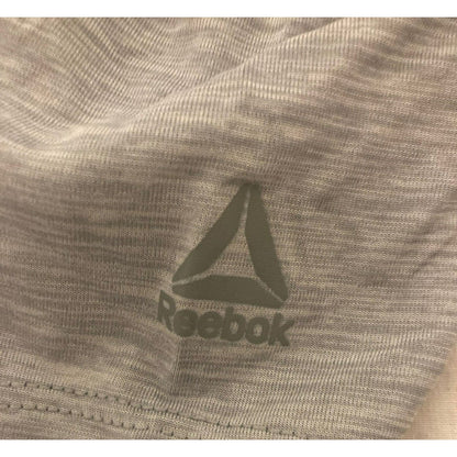 Reebok Girls "Love More Than Ever" Graphic Tee Size X-Large Spacedye Gray NWT