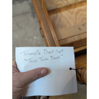 Secondhand Sandies: Trundle Bed Twin PULL OUT 2 BEDS