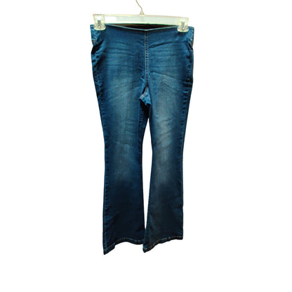 INC International Concepts Size 6 Pull-On Stretch Wide Leg Jeans