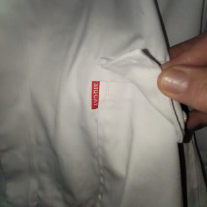 Sigcat White Utility Workwear Jacket Protective Lightweight Outerwear XXXL NEW