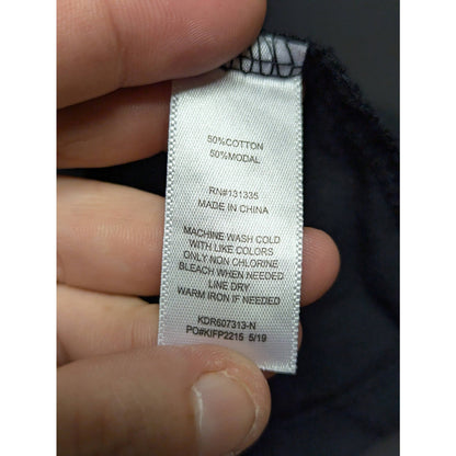 Socialite NEW Tank 1/4 Button up Sleeveless Layering Medium Henley Charcoal
