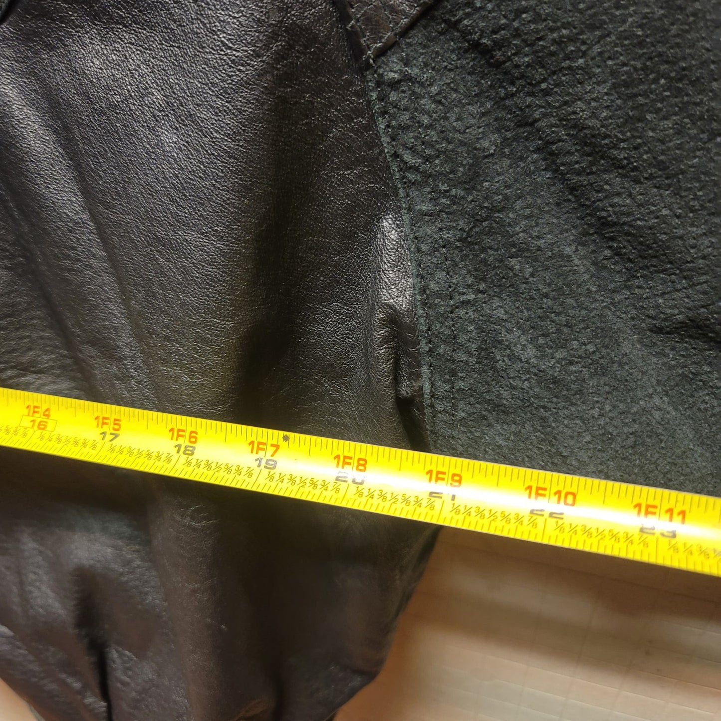 Vintage 80's bomber jacket Leather & Suede Men's Large Rockstar MOTO Coat