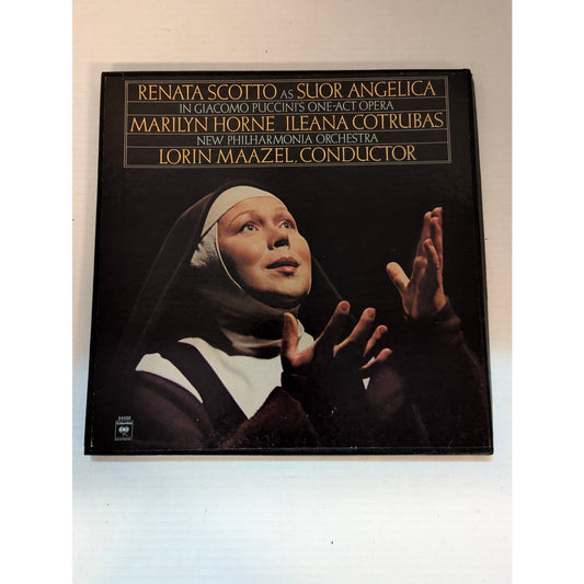 Vintage Puccini Suor Angelica Renata Scotto Columbia Masterworks M34505 Vinyl LP
