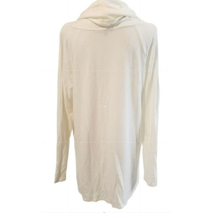 Gibson Look Cowl/Off Shoulder Pullover Top Sz XL/Extra Large in Ivory NWT