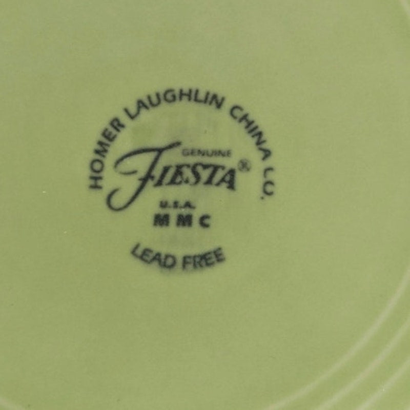 Fiestaware Lemongrass Green Dinner Plate Homer Laughlin Ceramic
