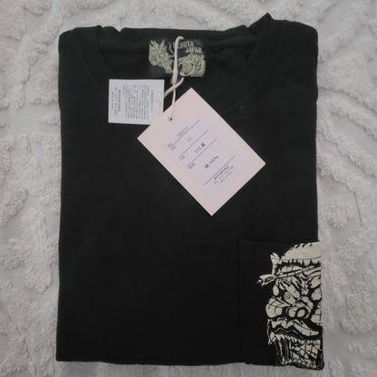 Aomori Nebuta Museum Japan Shirt Black LL Nue-taiji Graphic Tee T-Shirt NEW
