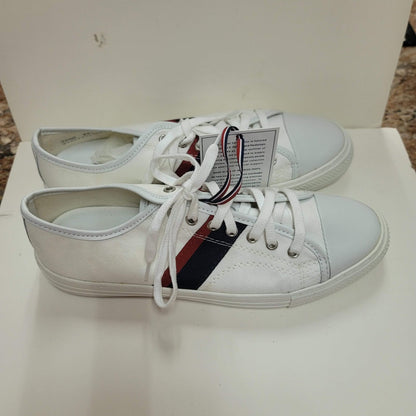 Polo Ralph Lauren White REd Blue Sneakers Trainers 10-5 D Olympic Team NEW
