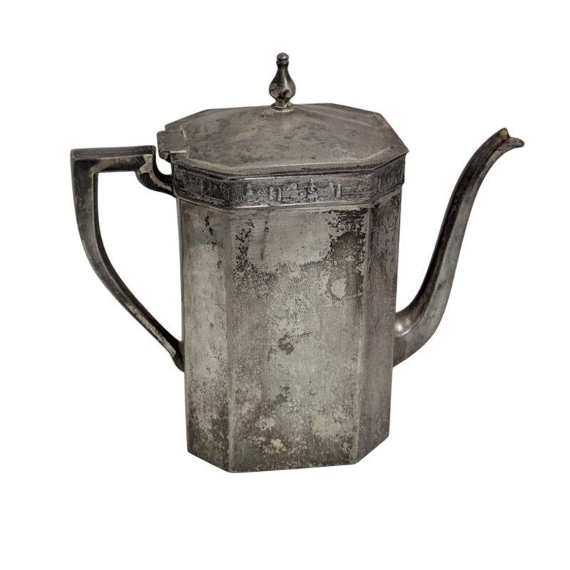 Colonial SilverPlate #851 Pitcher Holloware UNPOLISHED shows tarnish