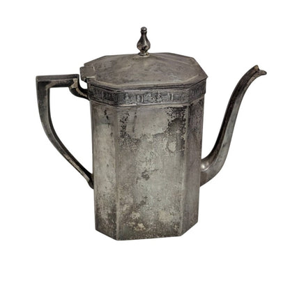 Colonial SilverPlate #851 Pitcher Holloware UNPOLISHED shows tarnish