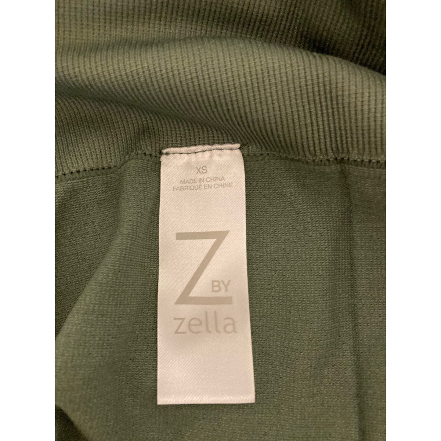 Z By Zella High Waist Seamless 7/8 Leggings XS/Extra Small Green Leopard NWT