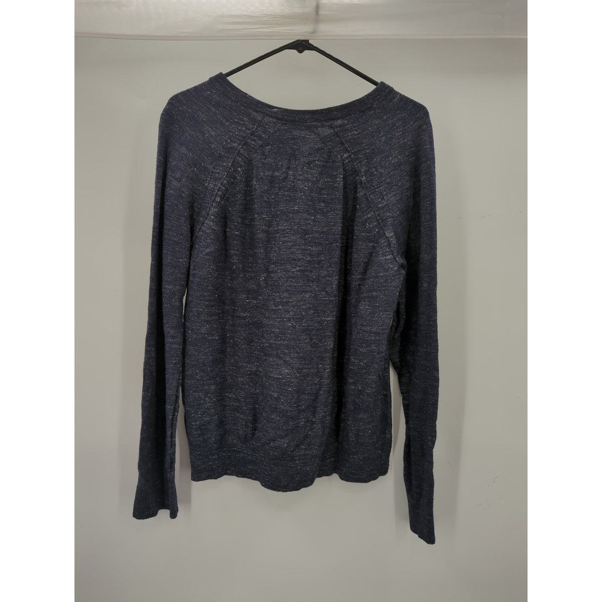 Vince Camuto Men's Navy Marled V-Neck Long Sleeve Sweater Size XL NWT