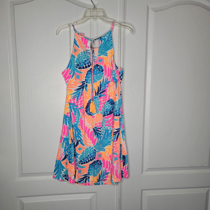 Lilly Pulitzer dress Margot Pineapple Size XL goombay smashed
