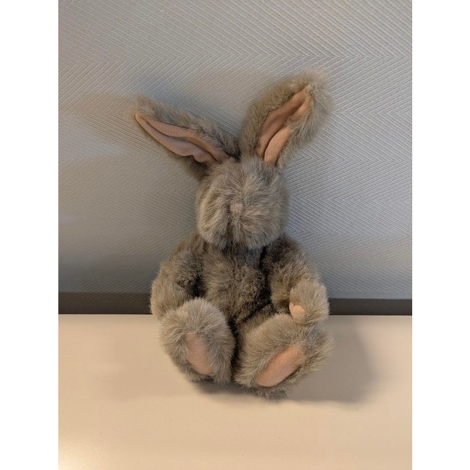 Vintage House of Lloyd Bunji Bunny Plush Gray Rabbit Stuffed Animal