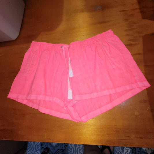 Lilly Pulitzer Beach Shorts Size XL Pink Sun Ray New with Tags
