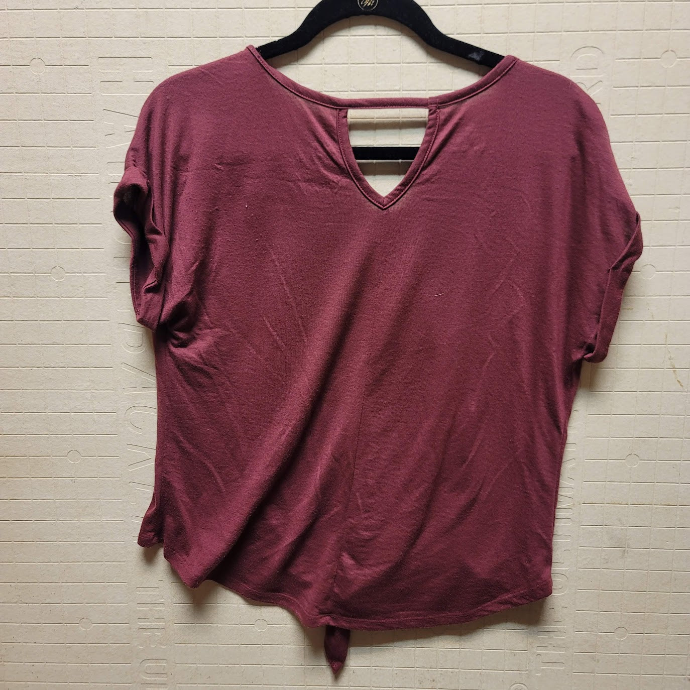 Disney Size Small Garnet T-Shirt Short Sleeve Taste Your Way Around World Epcot