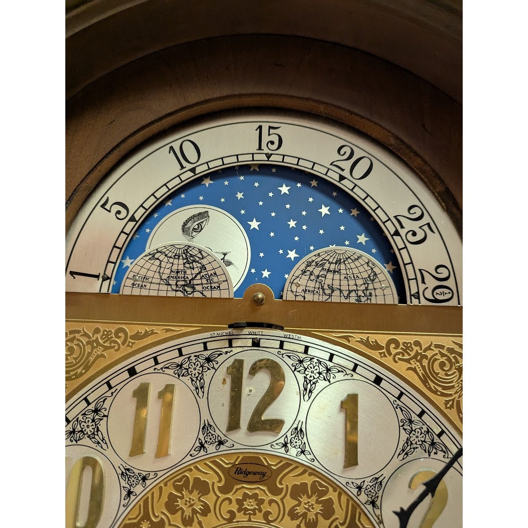 Secondhand Sandies: Ridgeway Grandfather Clock 3 different Chimes or Silent