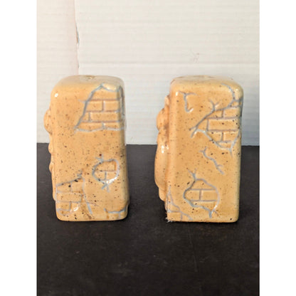 Vintage Southwestern Ceramic Kokopelli Salt and Pepper Shakers Set