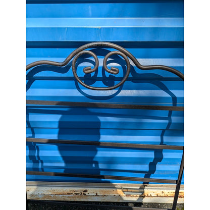 SECONDHAND SANDIES: outdoor patio metal chair bounce rocker