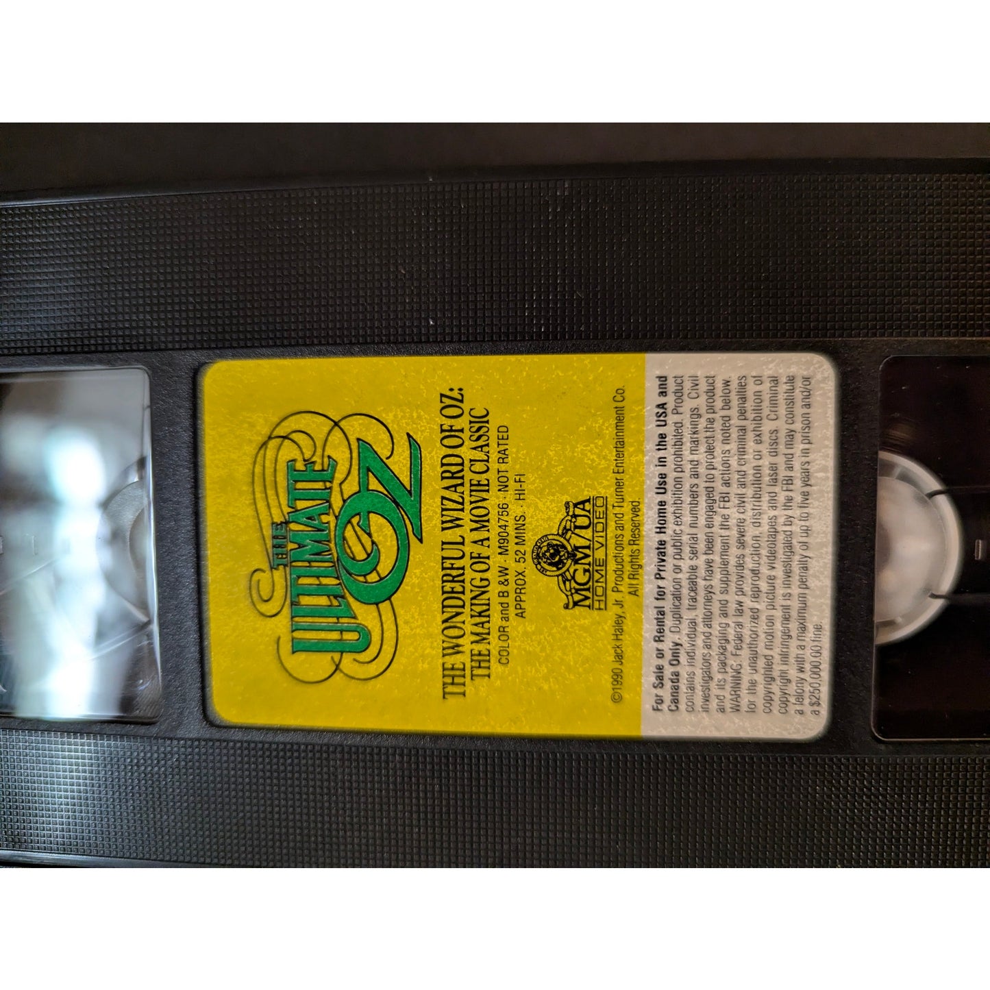 Vintage The Wonderful Wizard of Oz The Making of a Movie Classic VHS Tape