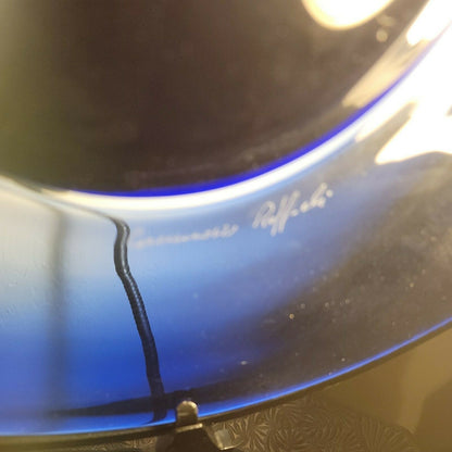 Oggetti Sunset Disc Light Murano Italy Art Glass MCM Table Raffaeli Cammozzo