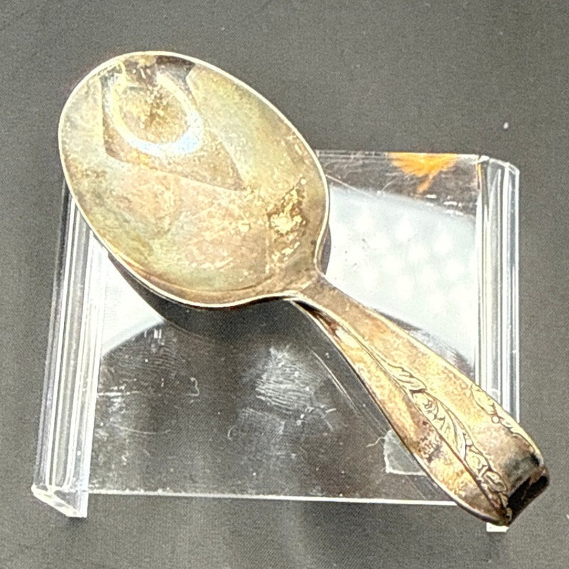1881 Rogers Bent Spoon for Feeding Baby