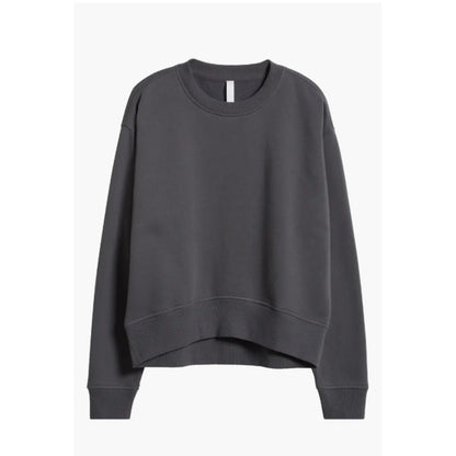 Zella highlow sweatshirt rib cuff waist Casual LIGHT Grey Porpoise ExtraSmall XS
