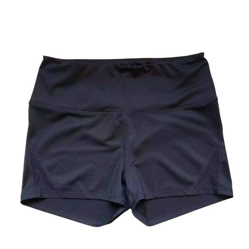 Z by Zella High Waist Stretch Shorts Workout XL (14/16) Juniors Black Bike GYM